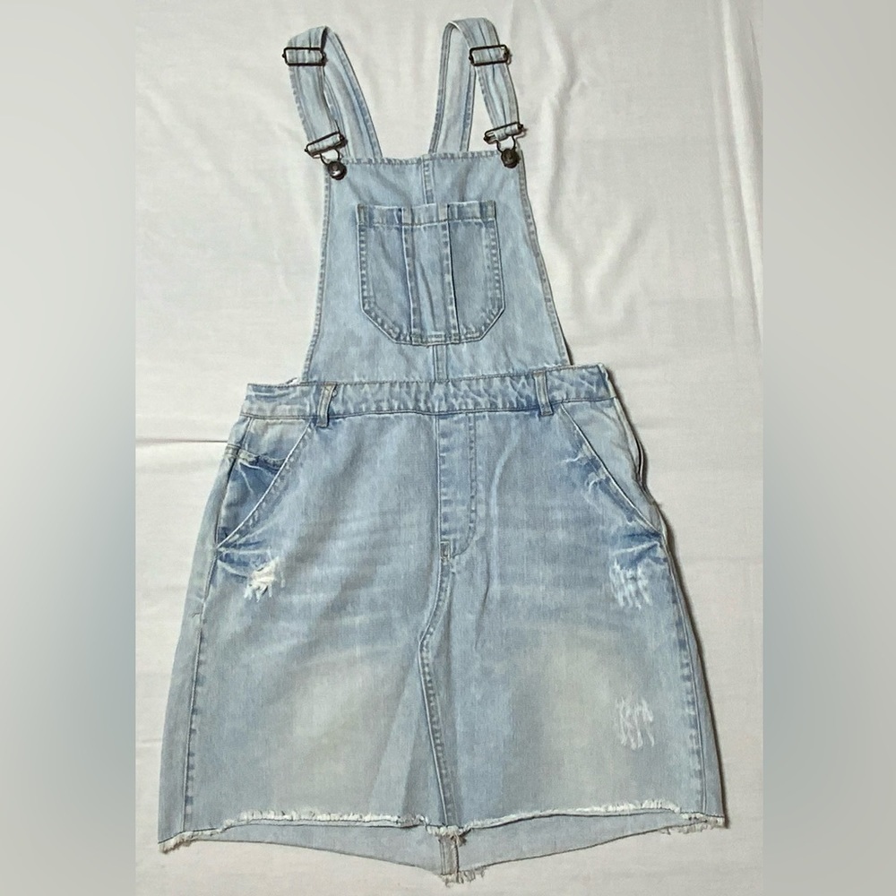 FB Sister Overall Denim Dress